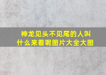 神龙见头不见尾的人叫什么来着呢图片大全大图