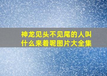 神龙见头不见尾的人叫什么来着呢图片大全集