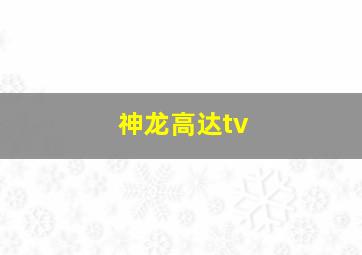 神龙高达tv