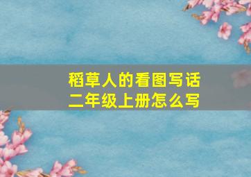 稻草人的看图写话二年级上册怎么写