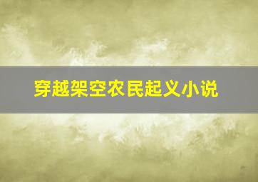 穿越架空农民起义小说