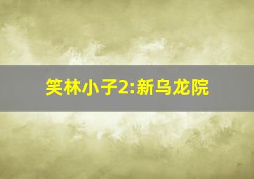 笑林小子2:新乌龙院