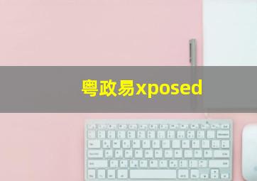 粤政易xposed