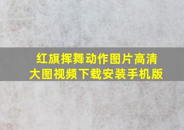 红旗挥舞动作图片高清大图视频下载安装手机版