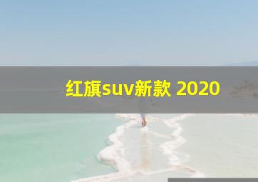 红旗suv新款 2020