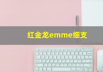 红金龙emme细支