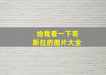 给我看一下哥斯拉的图片大全