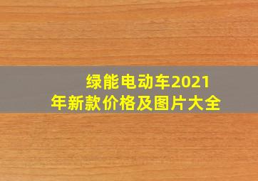 绿能电动车2021年新款价格及图片大全