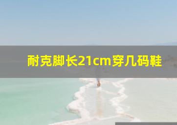 耐克脚长21cm穿几码鞋