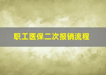 职工医保二次报销流程