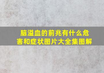 脑溢血的前兆有什么危害和症状图片大全集图解