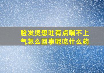 脸发烫想吐有点喘不上气怎么回事呢吃什么药