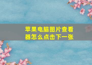 苹果电脑图片查看器怎么点击下一张