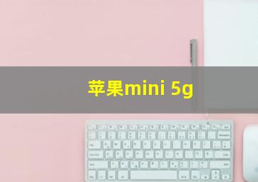 苹果mini 5g