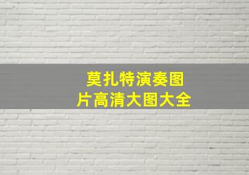 莫扎特演奏图片高清大图大全