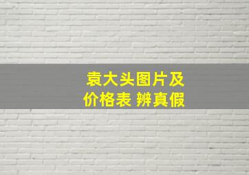 袁大头图片及价格表 辨真假