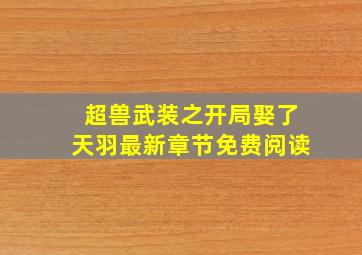 超兽武装之开局娶了天羽最新章节免费阅读