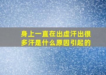 身上一直在出虚汗出很多汗是什么原因引起的