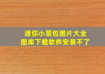 迷你小笼包图片大全图库下载软件安装不了