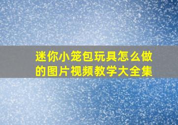 迷你小笼包玩具怎么做的图片视频教学大全集