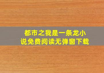 都市之我是一条龙小说免费阅读无弹窗下载