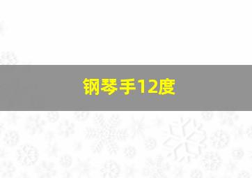 钢琴手12度