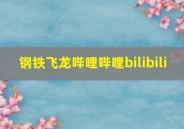 钢铁飞龙哔哩哔哩bilibili