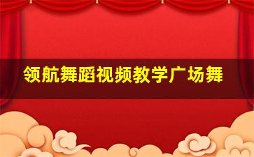 领航舞蹈视频教学广场舞