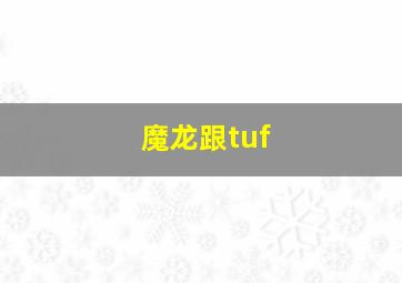 魔龙跟tuf