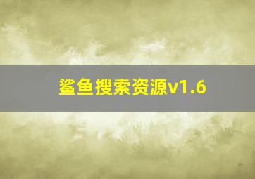 鲨鱼搜索资源v1.6