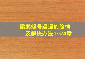 鹦鹉螺号遭遇的险情及解决办法1~24章