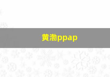 黄渤ppap