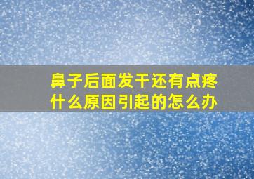 鼻子后面发干还有点疼什么原因引起的怎么办