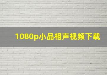 1080p小品相声视频下载