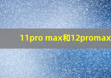 11pro max和12promax电池