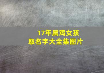 17年属鸡女孩取名字大全集图片