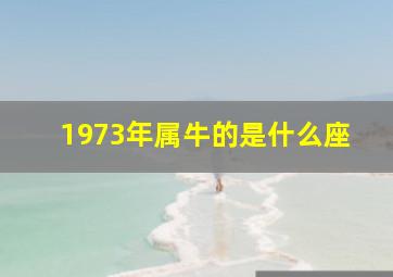 1973年属牛的是什么座