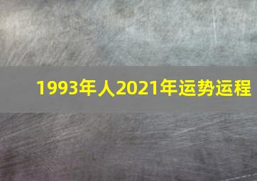 1993年人2021年运势运程