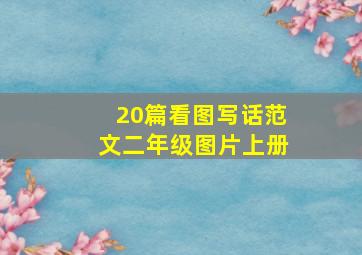 20篇看图写话范文二年级图片上册