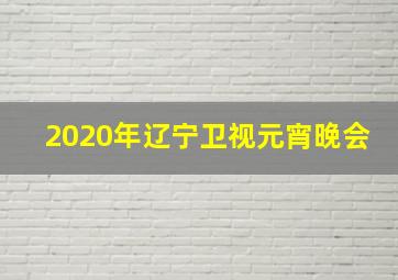 2020年辽宁卫视元宵晚会