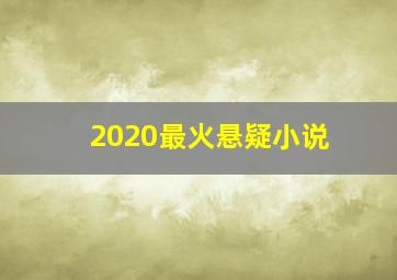 2020最火悬疑小说