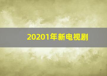 20201年新电视剧