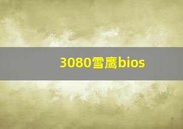 3080雪鹰bios