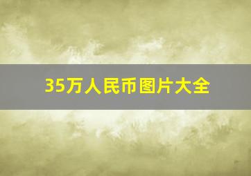 35万人民币图片大全