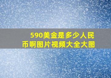 590美金是多少人民币啊图片视频大全大图