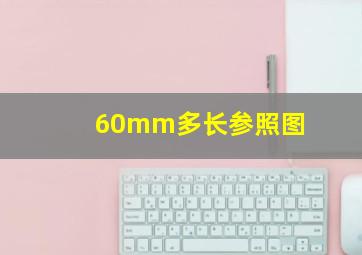 60mm多长参照图