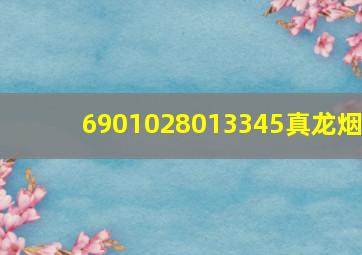 6901028013345真龙烟