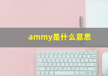 ammy是什么意思