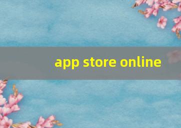 app store online