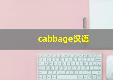 cabbage汉语